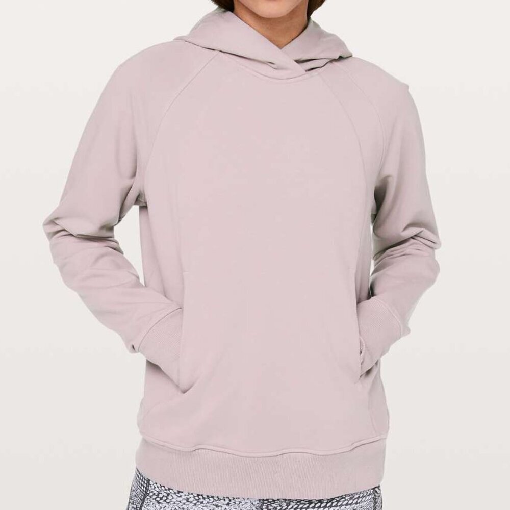 Lululemon Smoky Blush Scuba Pullover Size 4